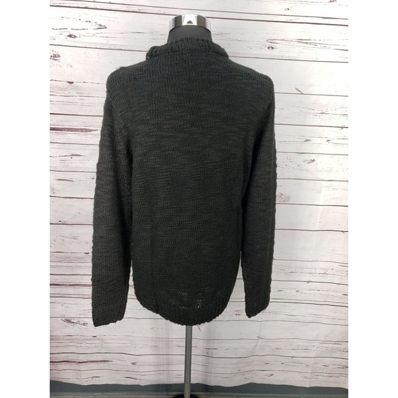 Kian D Pullover Sweater Mens Cotton Knit Crew Neck Soft Size Medium - Picture 11 of 11